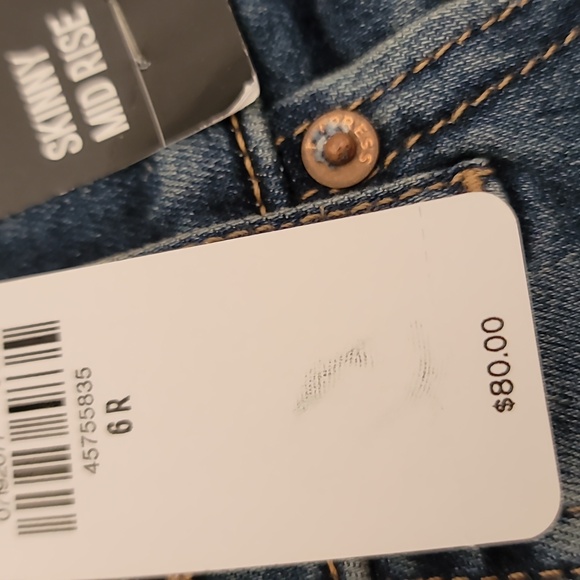 Express Mid Rise Skinny Jeans - Picture 16 of 16